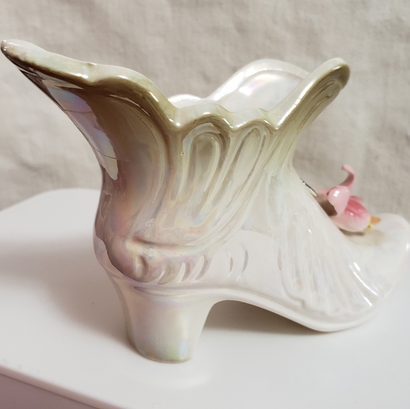 Norcrest collector's shoe. Vintage and in perfect condition. Opalescent - Picture 4 of 6